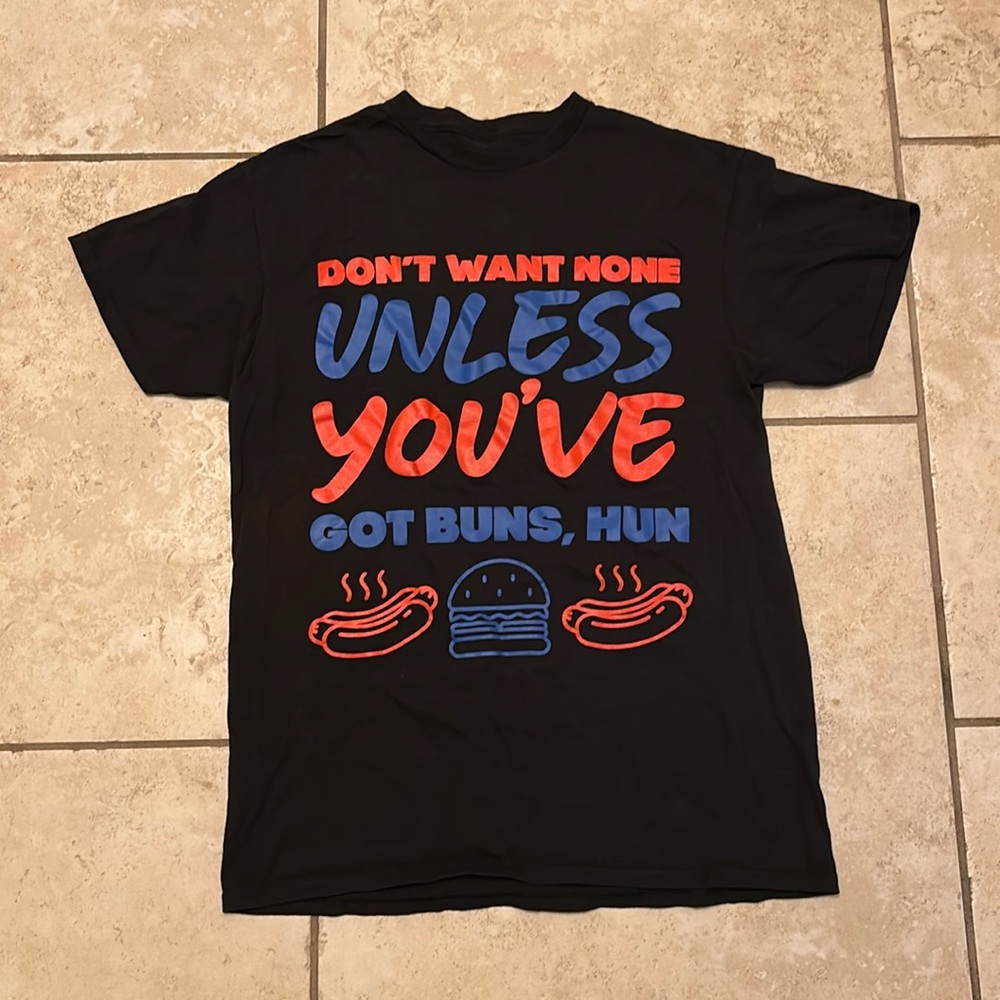 black t-shirt from rue21